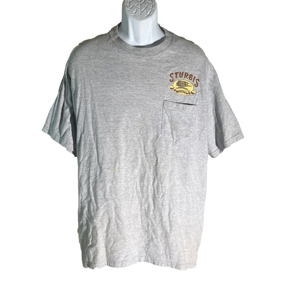 STURGIS 64th ANNUAL BLACK HILLS MOTOR CLASSIC 2004 Short Sleeve T-Shirt Gray XL - Picture 1 of 6